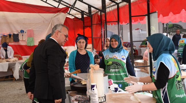 İzzeti İkram Pazarı kuruluyor