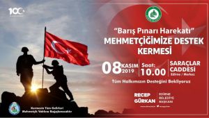 Mehmetçiğe destek kermesi