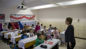 Öğrencilerden ders başı