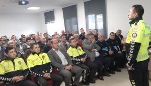 Okul servis sürücülerine eğitim