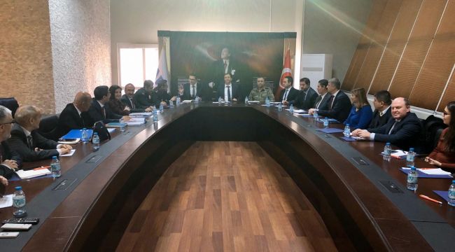 Afet Müdahale Planı toplantısı