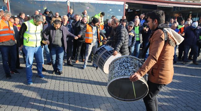 Bazı tır şoförleri kontak kapattı