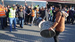 Bazı tır şoförleri kontak kapattı