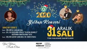 Belediyeden yılbaşı konseri