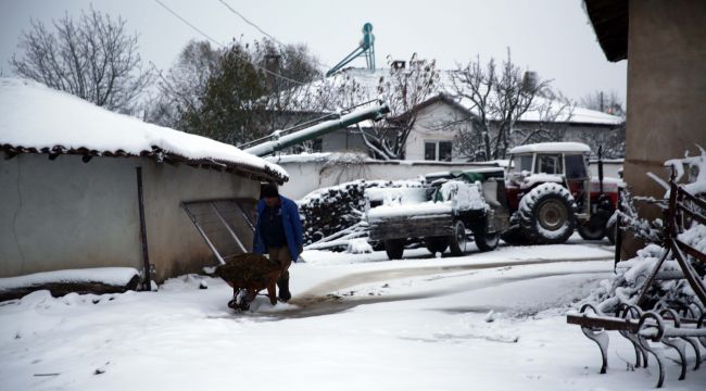 Kar Edirne'ye ulaştı
