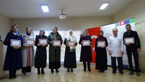 Kız öğrenciler arasında mesleki yarışma