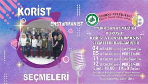 Koro yeni yetenekleri arıyor