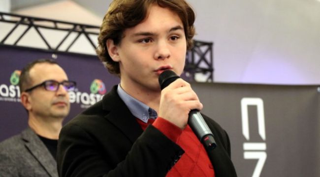 Naim filminin ekibi, Edirne'de izleyiciyle buluştu