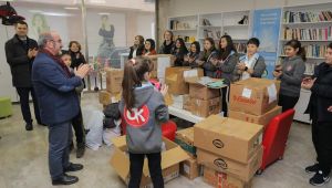 Öğrencilerden yeni yılda dost eli