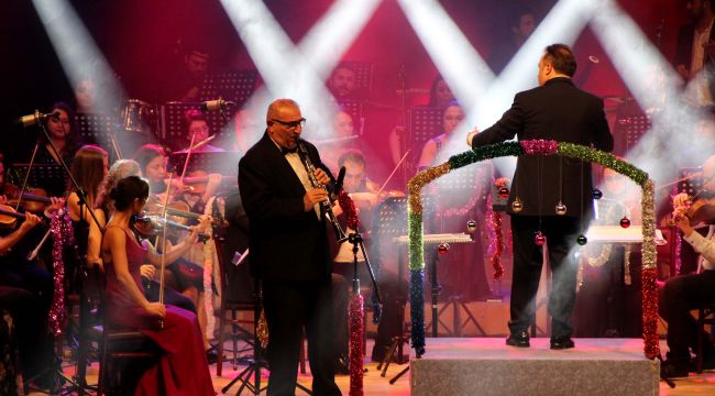 Senfoni orkestrasının konserine ilgi büyük
