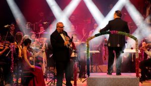 Senfoni orkestrasının konserine ilgi büyük