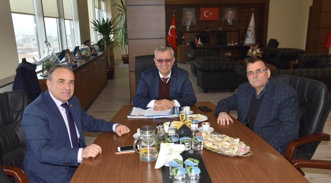 Ürek’ten Helvacıoğlu’na ziyaret