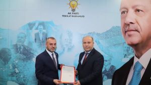 AK Parti merkez ilçeye Önder Özcan atandı