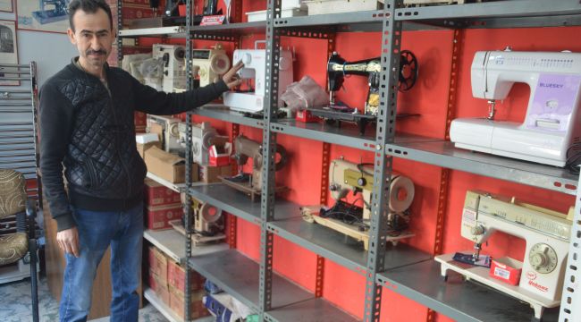‘Dikiş makinesi tamirciliği de bitti’