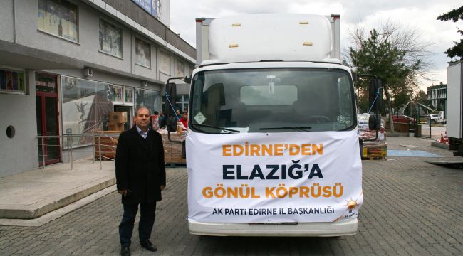 Edirne’nin destekleri Elazığ’da