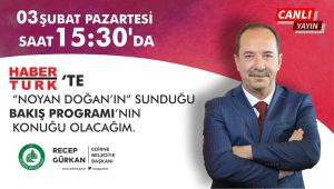 Gürkan, canlı yayın konuğu
