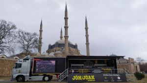 JÖH ve JÖAK tanıtım tırı Edirne'de