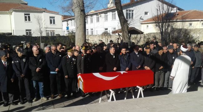 Kıbrıs gazisi son yolculuğuna uğurlandı