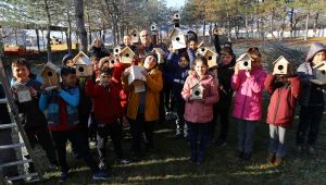 Kuşları ev’lendirdiler