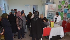 Mahalleliye sağlık taraması