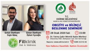 Obezite ve bilinçli beslenme semineri