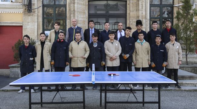 Okullara yerli tenis masası
