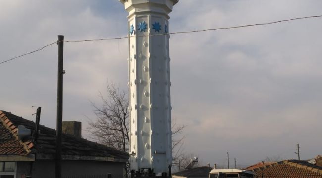 Saksağan köyü cami minaresine kavuştu