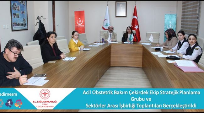Sektörler arası işbirliği toplantıları