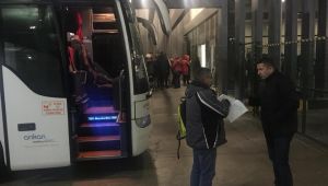 Sınır kapılarında tur otobüslerine denetleme