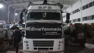 Yardımlar Elazığ’a ulaştı