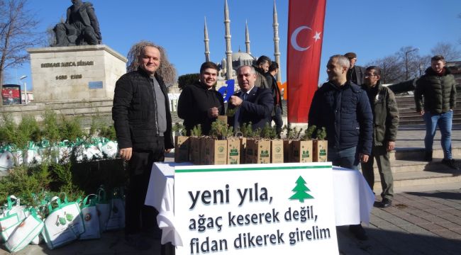 ‘Yılbaşında ağaç kesme, fidan dik’