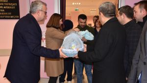 Yılın ilk bebeği “Doruk Lider”