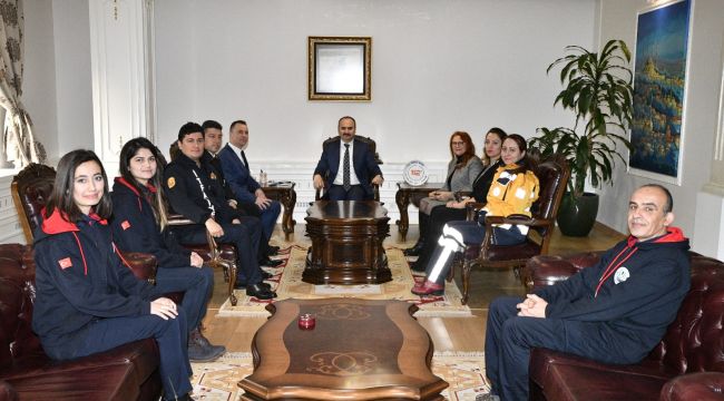 112 ekibinden Canalp'e ziyaret