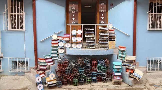Çin malı tartılar imha edildi