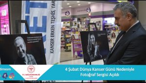 Kanser savaşçılarının fotoğrafları sergilendi