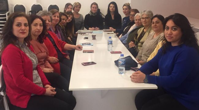 Merkez ilçe kadınlarından görev dağılımı