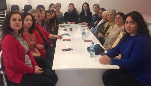 Merkez ilçe kadınlarından görev dağılımı 