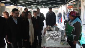 Milletvekili Aksal'danpazara ziyaret