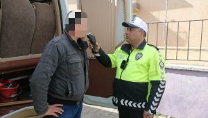 Öğrenci servisi sürücüsü alkollü çıktı