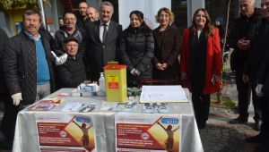 Saraçlara sigara farkındalık standı