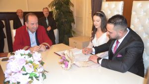 Sevgililer gününde ‘evet’ dediler