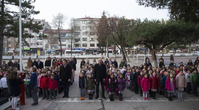 Tatil sonrası ders zili çaldı