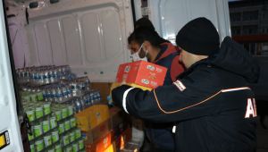 AFAD, Kapıkule'den giriş yapan tır şoförlerine kumanya