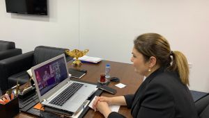 AK Parti il teşkilatları video konferanslı toplantı