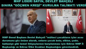 Bahçeli’den sınıra kreş talimatı