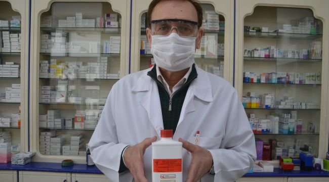 Eczaneler dezenfektan üretecek
