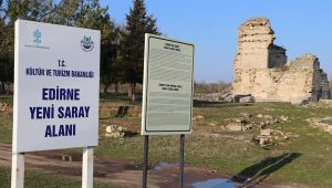 Edirne Sarayı’na görsel anlatım