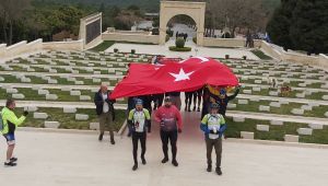 Edirne şehit toprağın 57 Alay Şehitliği'nde