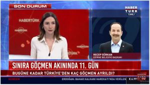 Gürkan canlı yayında göçmenleri anlattı
