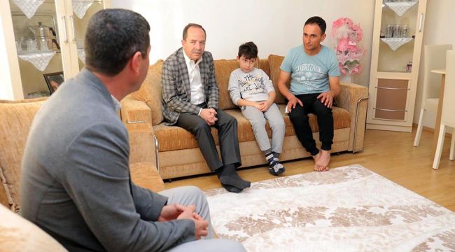 Gürkan’dan geçmiş olsun ziyareti